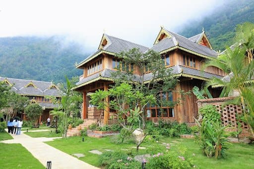 Yunnan Coffee Villages — a wooden guesthouse in a Yunnan coffee village