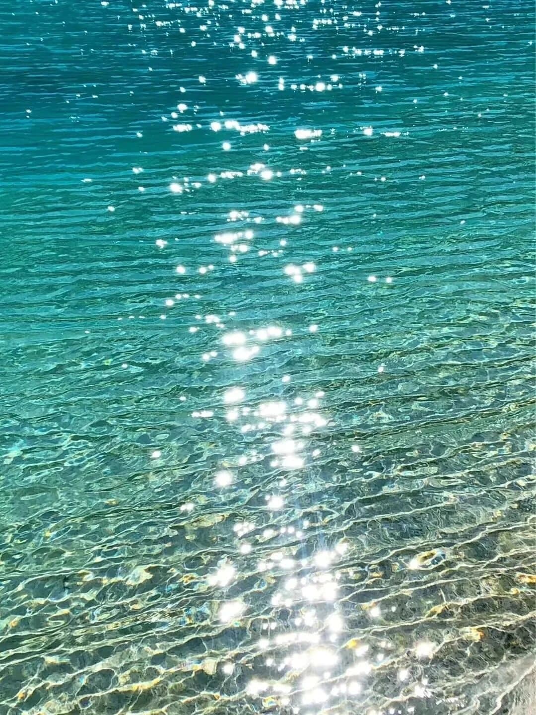 Blue Moon Valley — ripples of light across the clear shallows