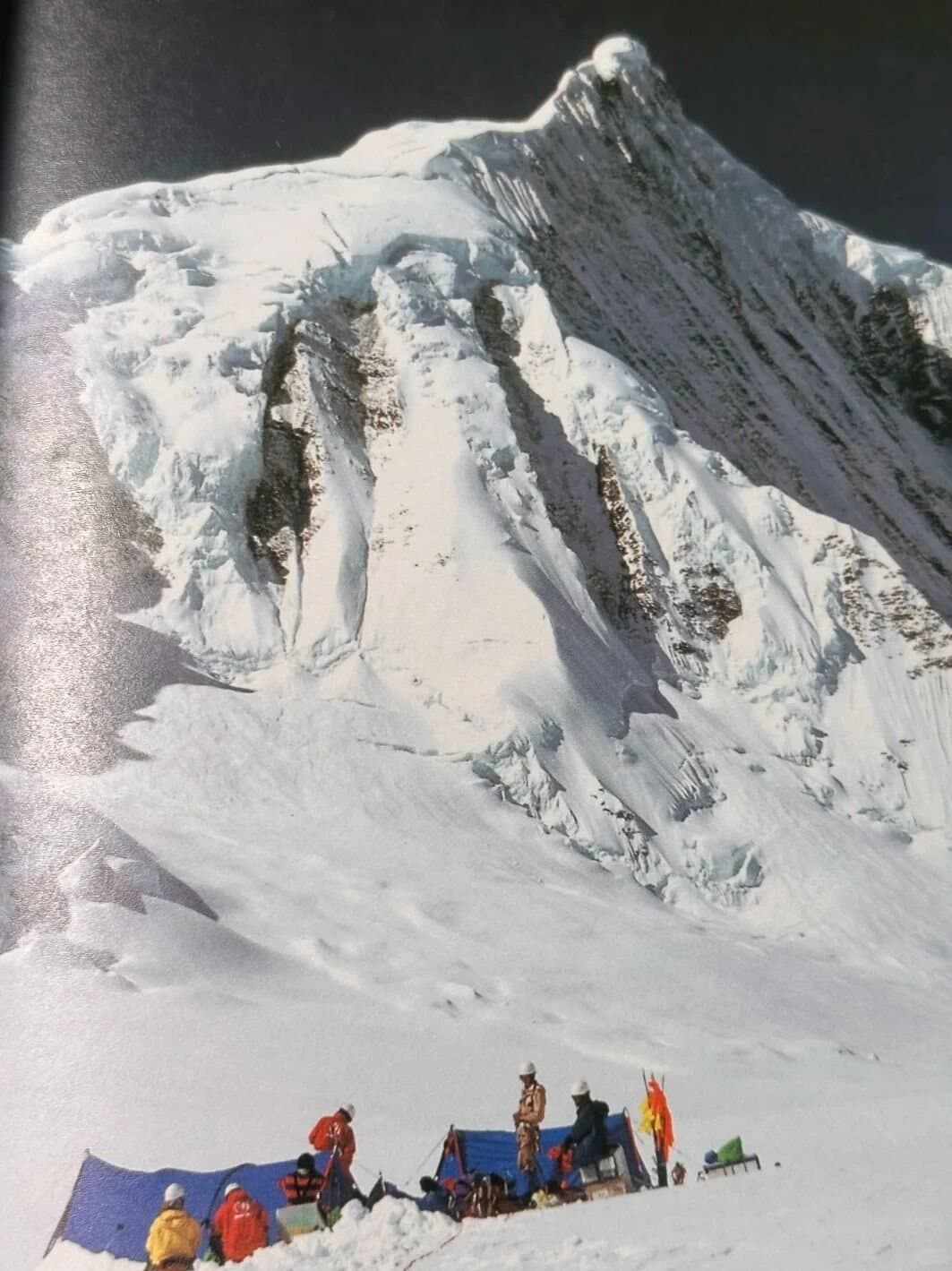 Yubeng Village — pilgrims crossing a snowfield